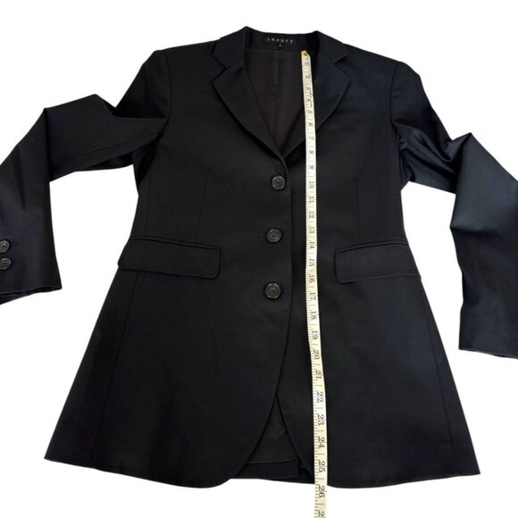 Theory Elegant Black Blazer - Picture 5 of 11